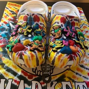COPY - Grateful Dead x Chinatown Market Crocs CON…